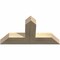 Ekena Millwork Portland Rough Sawn Timber Gable Bracket, Douglas Fir, 36"W x 19"H x 4"D x 6"F, 13/12 Pitch GBW036X19X0406POR00RDF - alternate 3